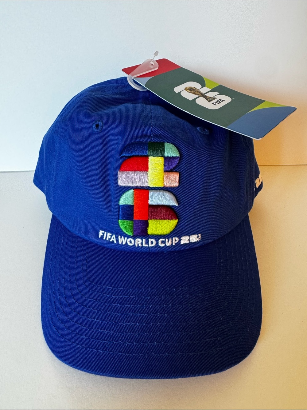 FIFA World Cup Kids Royal Blue Logo Cap NWT